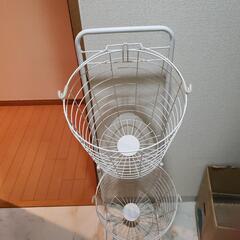 ★ランドリー収納★取り外し出来るので洗濯後便利です★