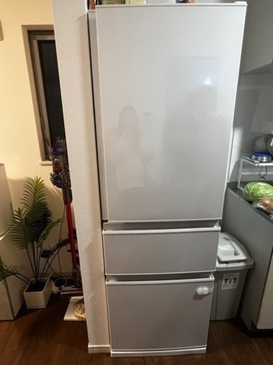 急募 値下げ 三菱 401Ｌ 冷蔵庫 ホワイト 美品