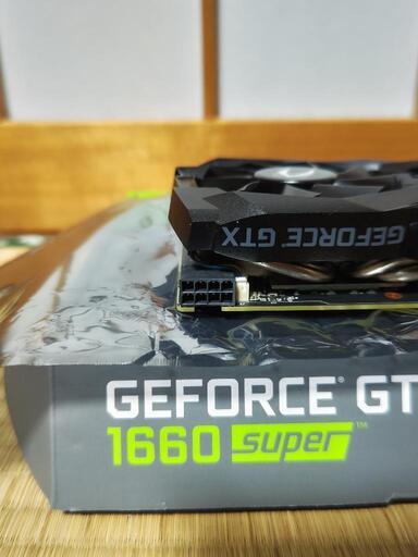 (決まりました)ZOTAC GeForce GTX 1660 Super、中古完動品