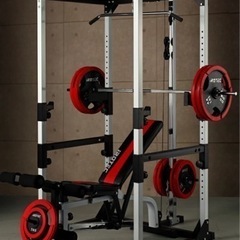 美品】値下げしました！アイロテックIROTEC マルチパワーラック 筋トレ