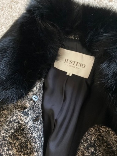 【＊新品未使用】JUSTINO ☆おすすめヴィンテージ☆ツイードコート☆