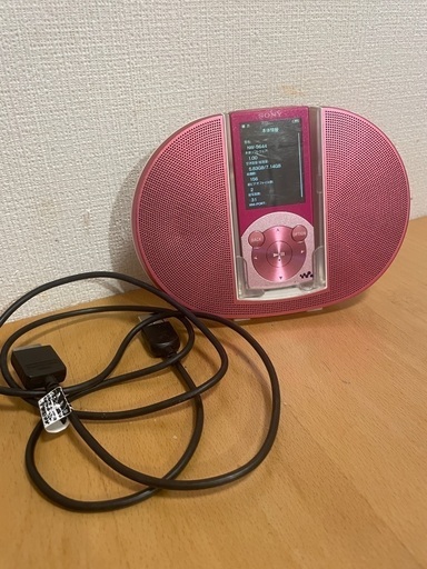 sonyウォークマン　ピンク