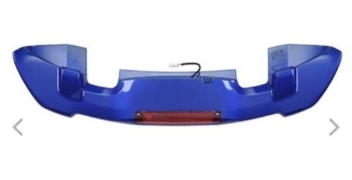 HONDA フィット3 リアウイングスポイラー　ブルー　GK