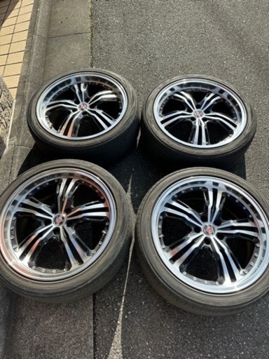 シュタイナー SHALLEN XF-55  タイヤセット 245/40R20 ヴェルファイア アルファード