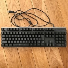 ゲーミングキーボード（ブラック） ZK-G038 HOKONUI