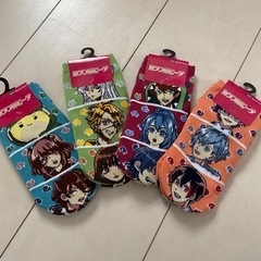 カラフルピーチ靴下４足セット