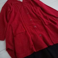 ミーム Leiria  オーバーサイズカーディガン♥ (ボタンはブラウンです！) 背の低い方は、チュニック風にも着れますヽ(*´∀｀)ﾉの画像