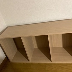 カラーボックス　ライトベージュ