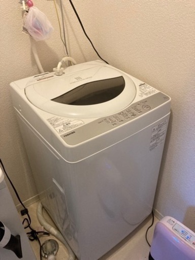 洗濯機　TOSHIBA AW-5G6