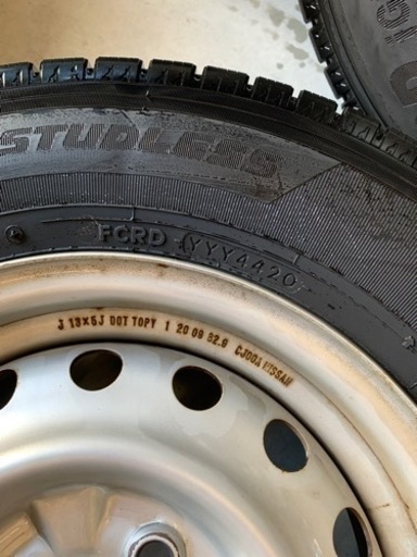 ヨコハマ　165/80r13 LT スタッドレス