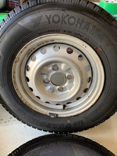 ヨコハマ　165/80r13 LT スタッドレス