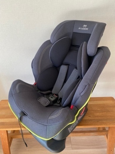【美品】エールベベ スイングムーン プレミアムS  チャイルドシート ライム