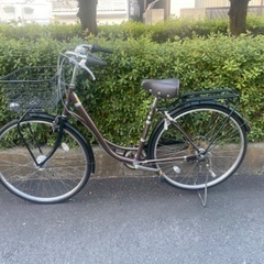 良品★27インチ・シティーサイクル カンピオーネ・ シマノ外装5...