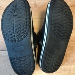 サンダル　クロックスタイプ　メンズL FOLBOT 黒　中古の画像