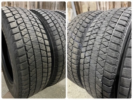 ワ)BRIDGESTONE BLIZZAK DM-V3 ブリヂストン ブリザックディーエムブイスリー 225/65R17 バリ山 溝有