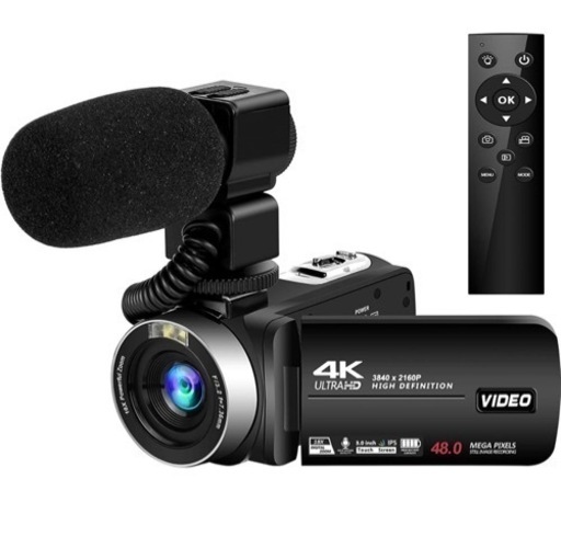 【値引き中】4Kハンディカメラ