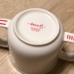 【値下げ！】deuxC NIKKO ドュセー　子どもマグカップ　両手持ちの画像