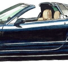 NC-355 KEIHIN HONDA NSX Concept-GT 限定版画 直筆サイン有 額装済 作家 平右ヱ門の画像