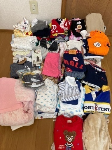 男の子 女の子 ベビー服 70cm 80cm 90cm まとめ売り