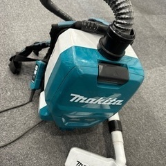 マキタ makita 充電式背負クリーナー 36V VC261D 中古の画像