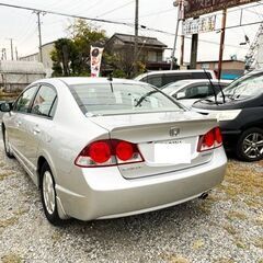 2006 シビック ＭＸ　ハイブリッド　ナビＥＴＣ　ＨＩＤ　バックカメラ　フロントコーナーセンサー　オートトランク　アルミ　ドライブレコーダーの画像