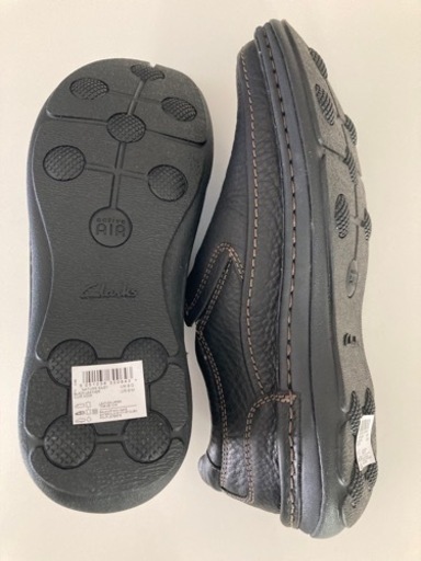 【最終値下げ】Clarks クラークス　ネイチャーイージー　ネイチャースリー　26センチ　ブラック