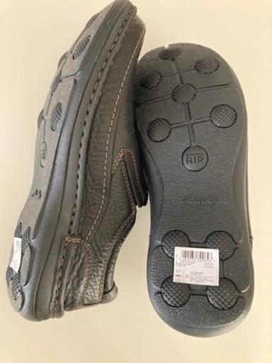 【最終値下げ】Clarks クラークス　ネイチャーイージー　ネイチャースリー　26センチ　ブラック