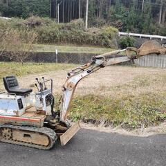 クボタ　KH-007　ミニユンボ　相談中