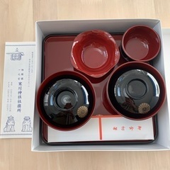 お食い初め用　食器セットの画像