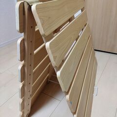 ベビー用すのこベッド　国産ひのきの画像