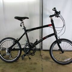 C426　★　57000円スタート★　ミニベロ 　ＤＡＨＯＮ　SILUVER TIP【20インチ　黒 】