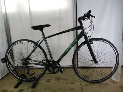 C432　★33000円★整備済み スポーツ中古自転車 【クロスバイク　スペシャライズド　黒　50ｃｍ】