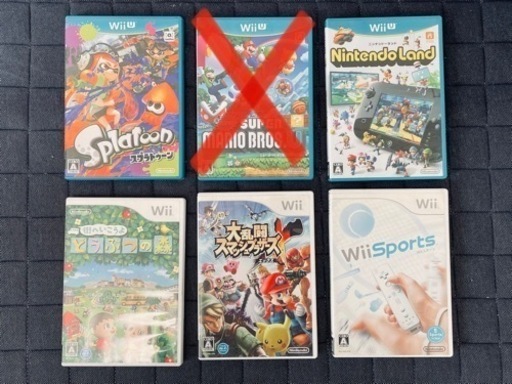 Wii Uソフト5本