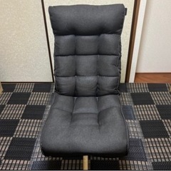 アイリスオーヤマ 回転ファブリックチェア
