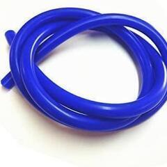 シリコンホース 8mm 外形13㎜　1m 切り売り　ブルー 耐熱 汎用の画像
