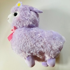 キッズアルパカッソ ラベンダーちゃん ふわふわの画像