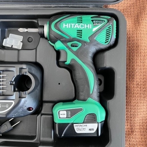 【新品未使用品】Hi koki（旧 日立工機）電子パルスドライバ　フルセット　WM10DBL