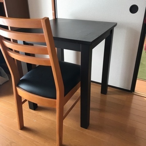【配達可】1人用テーブル\u0026チェアセット