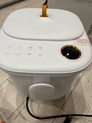 温度調整機能付きフットバス