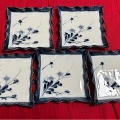 譲渡先決定-中古 和皿5枚セット