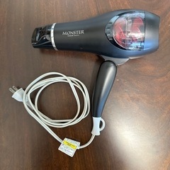 コイズミ ヘアドライヤー モンスター 大風量 ブラック KHD-W710の画像