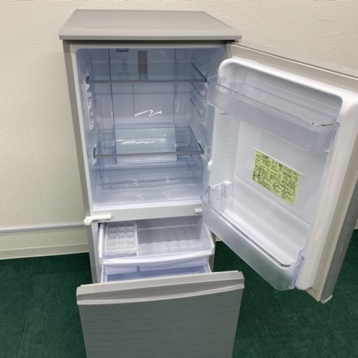 【ご来店限定】＊シャープ ２ドア冷凍冷蔵庫 137L 2019年製＊