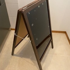 木製看板の画像