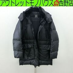 ダーバン ダウンジャケット Mサイズ D\'URBAN ブラック ダウンコート メンズ ダウン90% フェザー10% (株)レウナン ダウン 黒 札幌市 西区 西野店