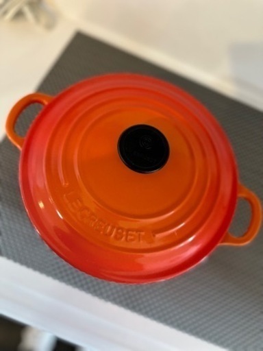 少々汚れ有‼︎LE.CREUSET⭐︎両手鍋