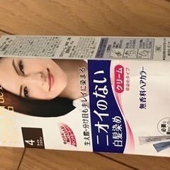 クリーム　白髪染め