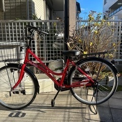 【12月28日20,878円で購入】24インチ自転車　ほぼ新品