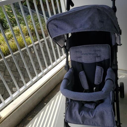 トイザらス限定 キンダーワゴン DUOシティＨＯＰ ブルーデニム　2人乗り トイザらス限定 キンダーワゴン DUOシティHOP ブルーデニム 2人乗り