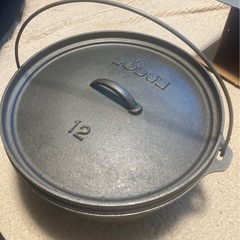 LODGE ロッジ 12インチ 調理器具 キャンプ用品 ダッジオ...