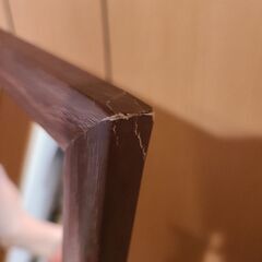 姿見 スタンドミラー ダークブラウンの画像